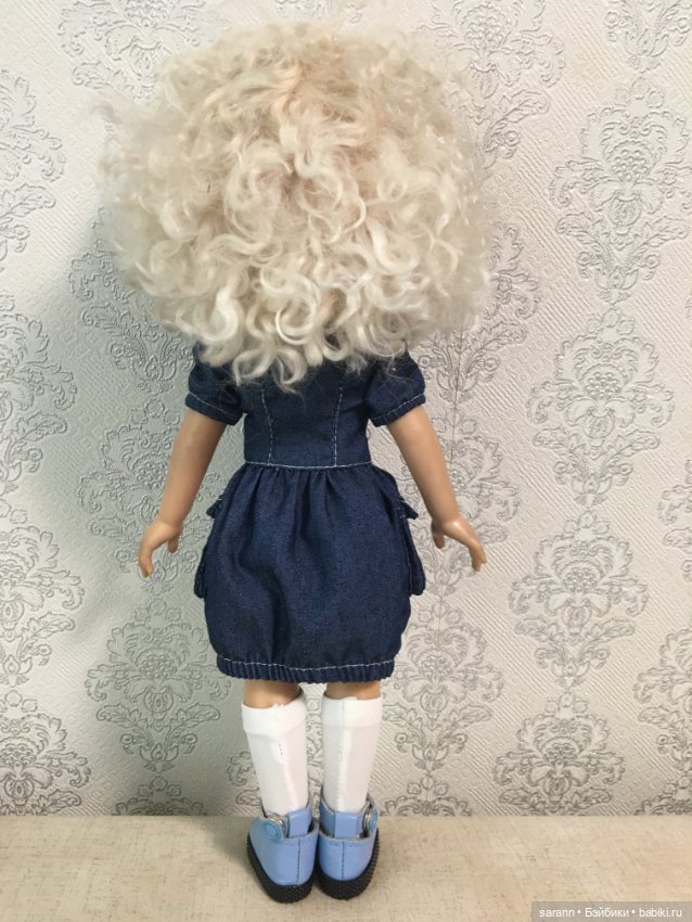Платье для Паолки — Одежда и обувь для кукол своими руками: фото (фото 4)