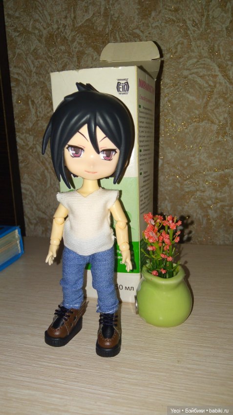 Голова чиби Себастиана на теле Ymy