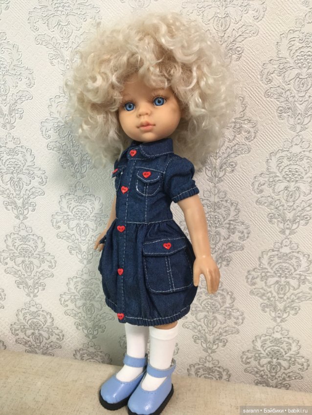 Платье для Паолки — Одежда и обувь для кукол своими руками: фото (фото 3)