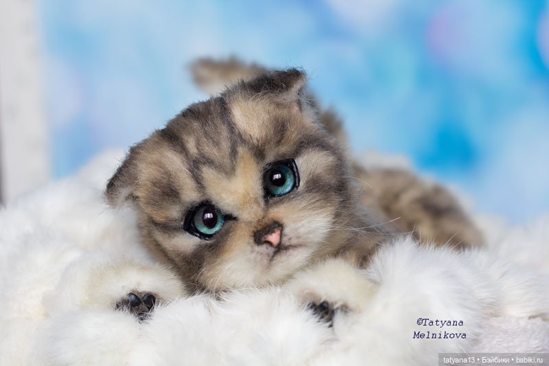 Реалистичный котенок по имени Котенок (фото 4)