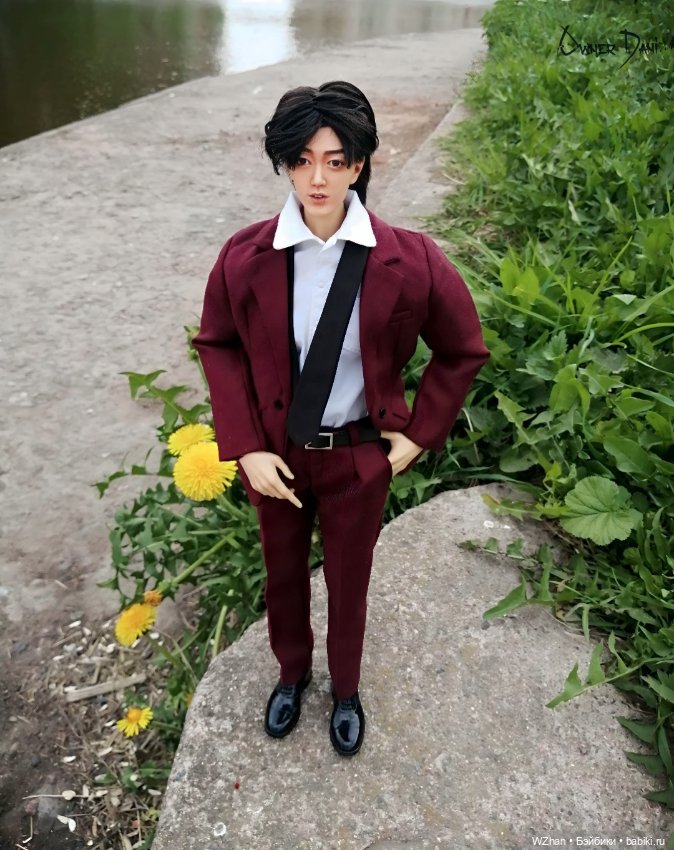 Прогулка в парке — Портретные куклы знаменитостей: звезды кино (фото 4)