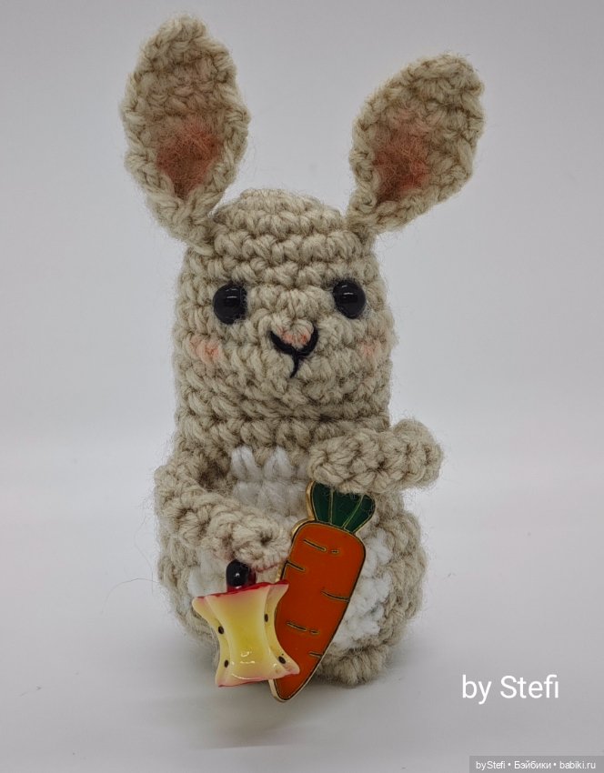 Получился зайчик. Случайно