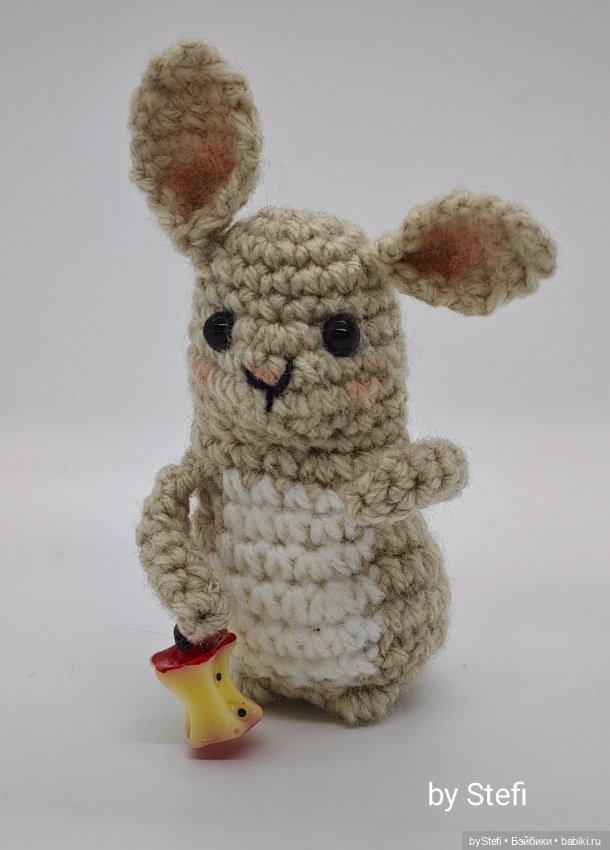 Получился зайчик. Случайно