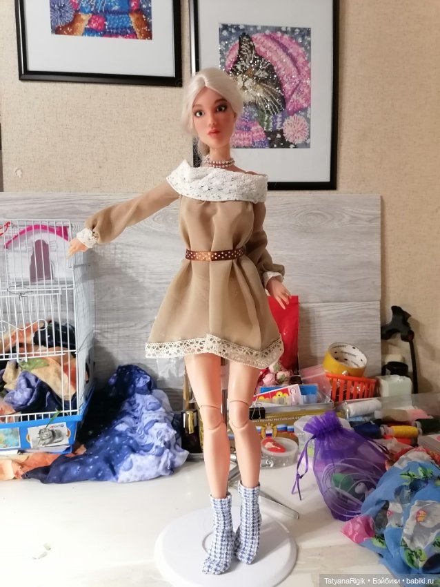 Бохо или хиппи — Одежда и обувь для кукол своими руками: фото