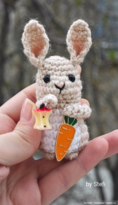 Получился зайчик. Случайно