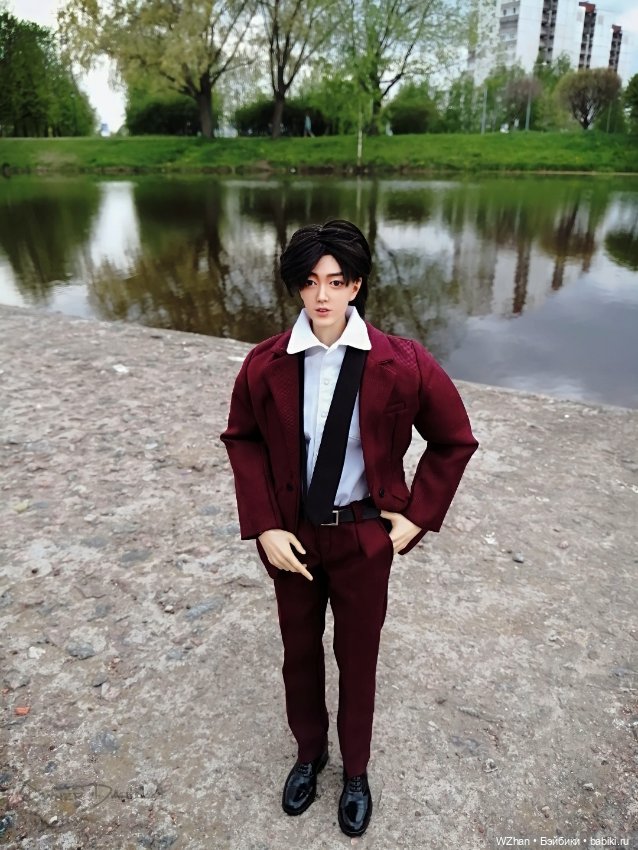 Прогулка в парке — Портретные куклы знаменитостей: звезды кино (фото 6)