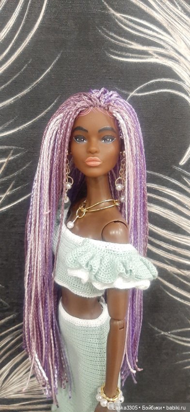 Первое платье для Клодет — Одежда и обувь для кукол своими руками: фото (фото 9)