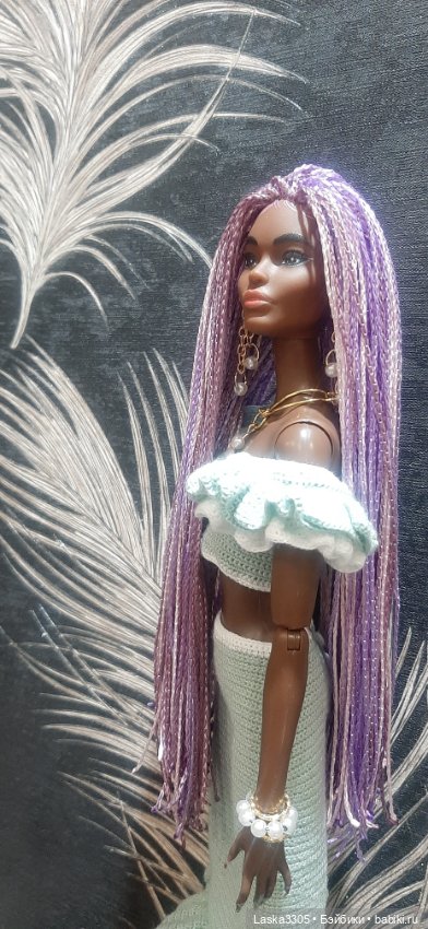 Первое платье для Клодет — Одежда и обувь для кукол своими руками: фото (фото 10)