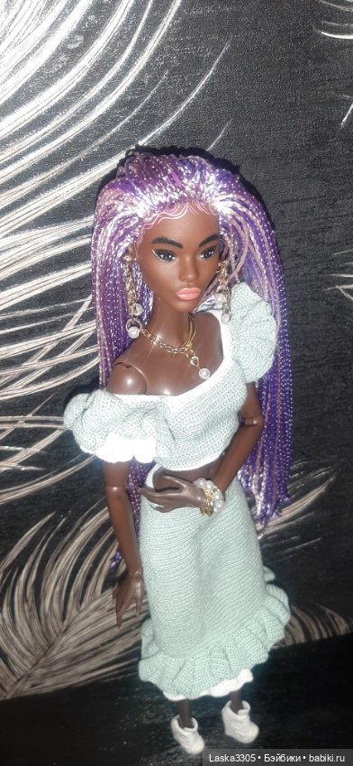 Первое платье для Клодет — Одежда и обувь для кукол своими руками: фото (фото 3)