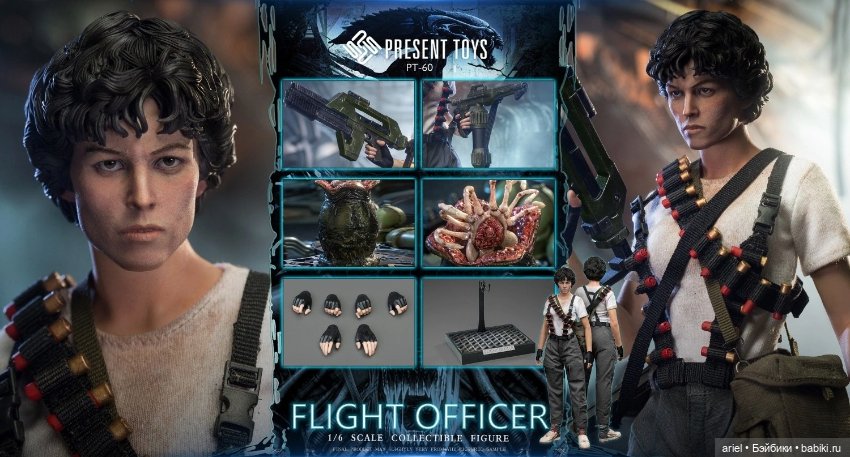 Present Toys анонсировали фигурку Эллен Рипли по мотивам серии фильмов «Чужой» (фото 10)