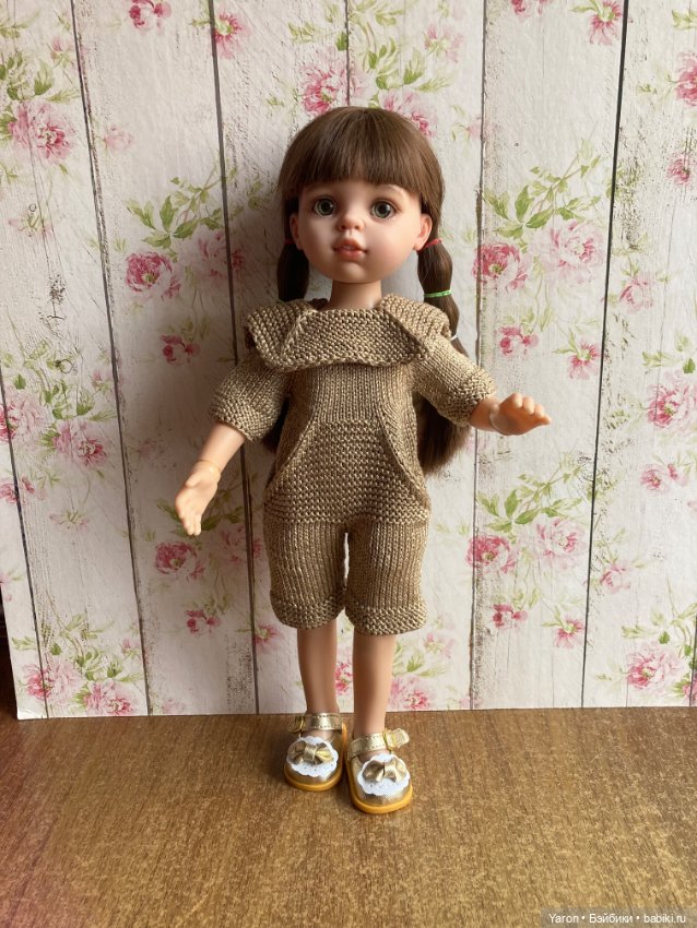 Вискозные вязаные одежки на Паолочек (фото 10)