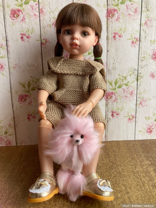 Вискозные вязаные одежки на Паолочек (фото 8)