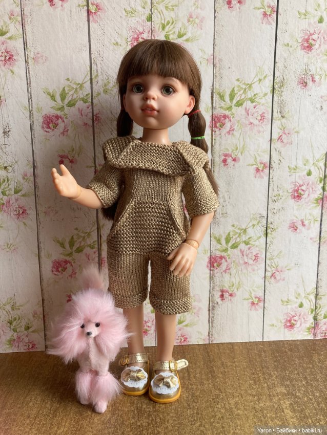 Вискозные вязаные одежки на Паолочек (фото 9)