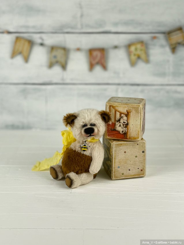 Тедди мишка Ники — Авторские мишки Тедди и друзья: фото (фото 4)