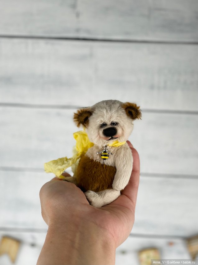 Тедди мишка Ники — Авторские мишки Тедди и друзья: фото (фото 3)