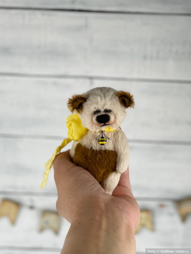 Тедди мишка Ники — Авторские мишки Тедди и друзья: фото (фото 2)