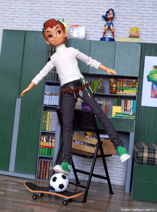 Вечный мальчишка — Куклы Disney Animators и Принцессы Диснея: Disney Store (фото 9)