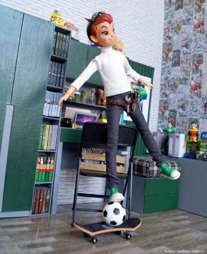 Вечный мальчишка — Куклы Disney Animators и Принцессы Диснея: Disney Store (фото 8)