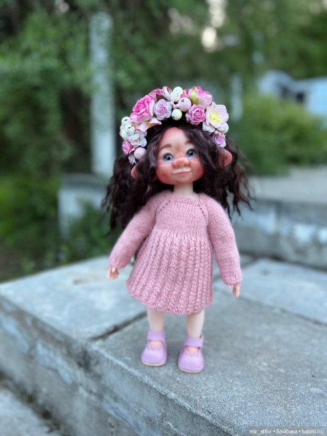 Цветущие Эльфиечки — Авторские шарнирные куклы своими руками: лепка (фото 2)