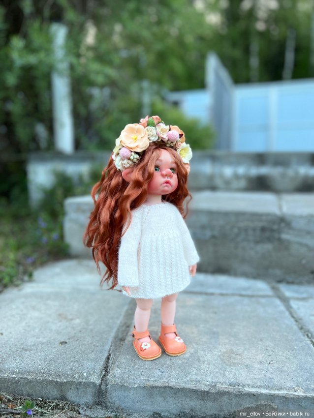 Цветущие Эльфиечки — Авторские шарнирные куклы своими руками: лепка (фото 3)