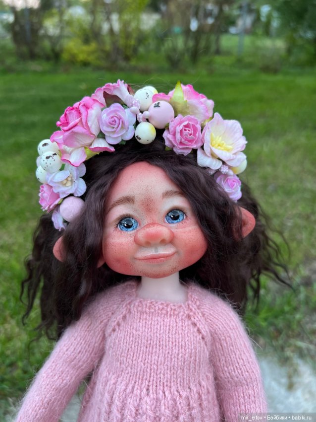 Цветущие Эльфиечки — Авторские шарнирные куклы своими руками: лепка (фото 4)