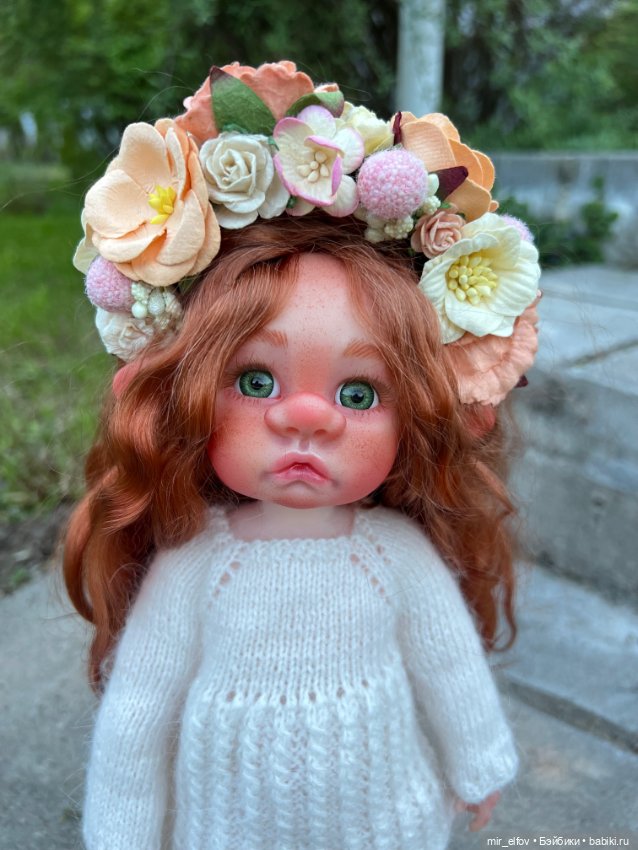Цветущие Эльфиечки — Авторские шарнирные куклы своими руками: лепка (фото 5)