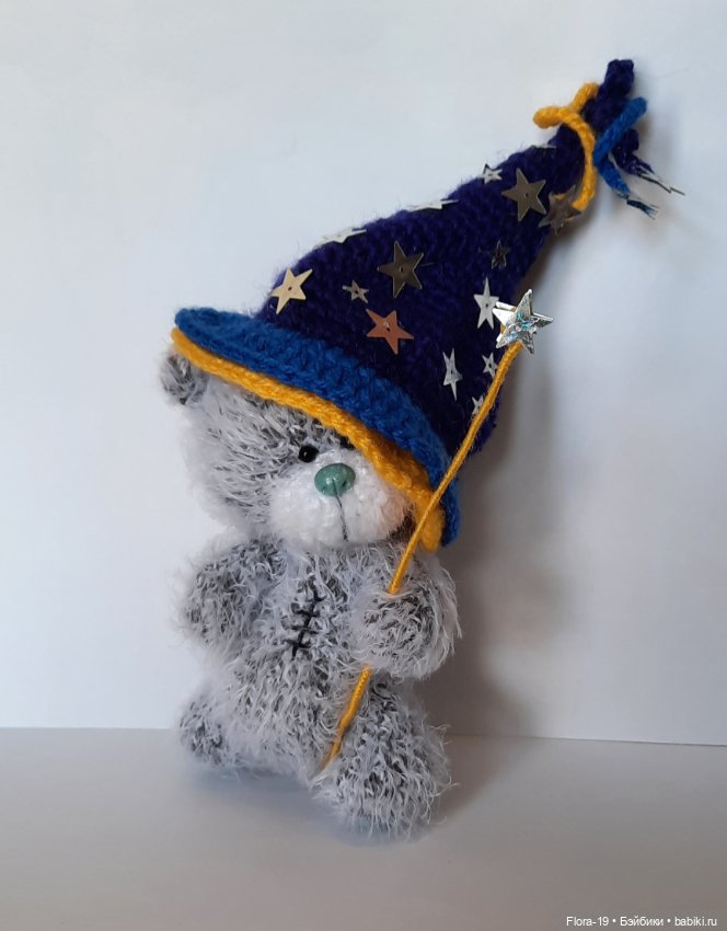 Звездочет, мишка Тедди — Вязаные игрушки и амигуруми: крючком (фото 5)