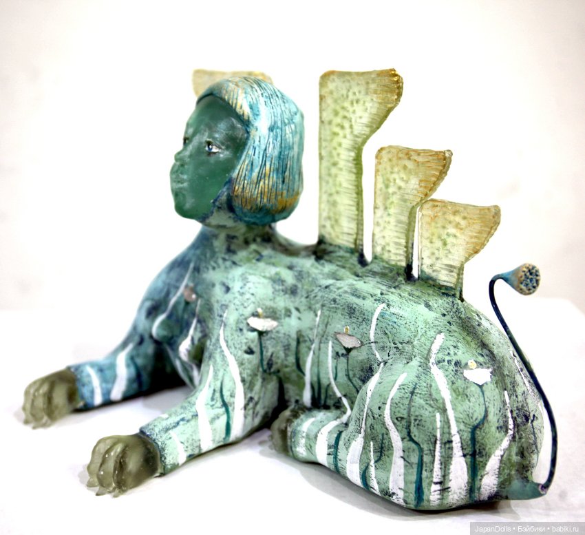 "Сфинкс" на выставке "Куклы с характером. Четвертая высота" (фото 8)