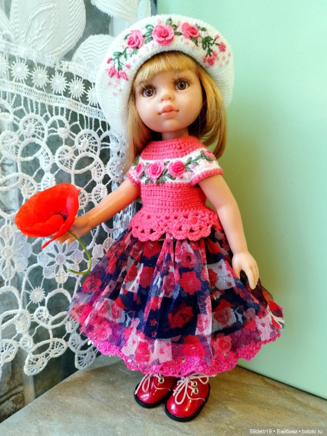 Фотосессия с маками — Одежда и обувь для кукол своими руками: фото (фото 4)
