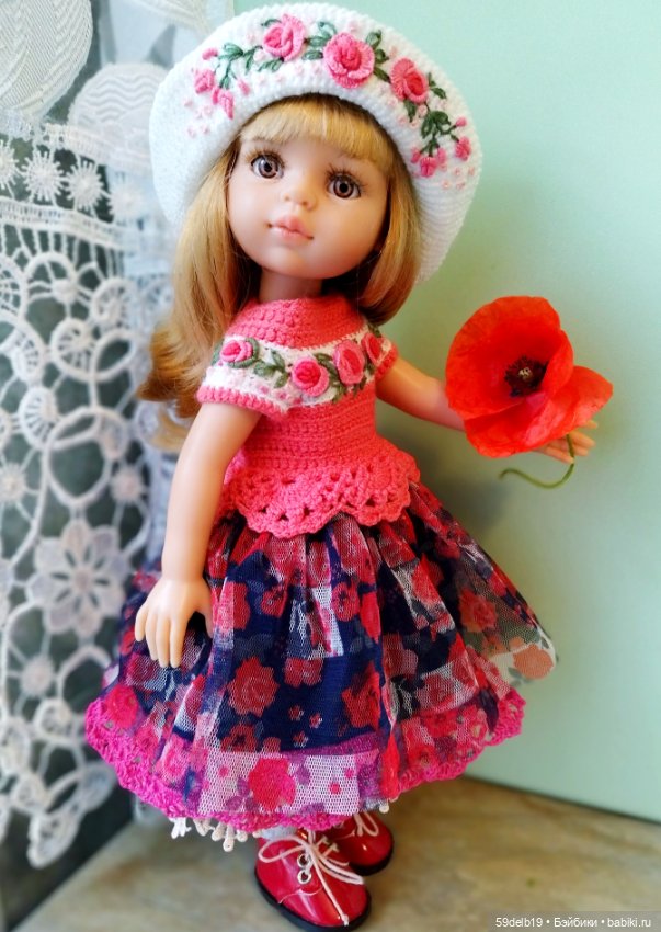 Фотосессия с маками — Одежда и обувь для кукол своими руками: фото (фото 6)