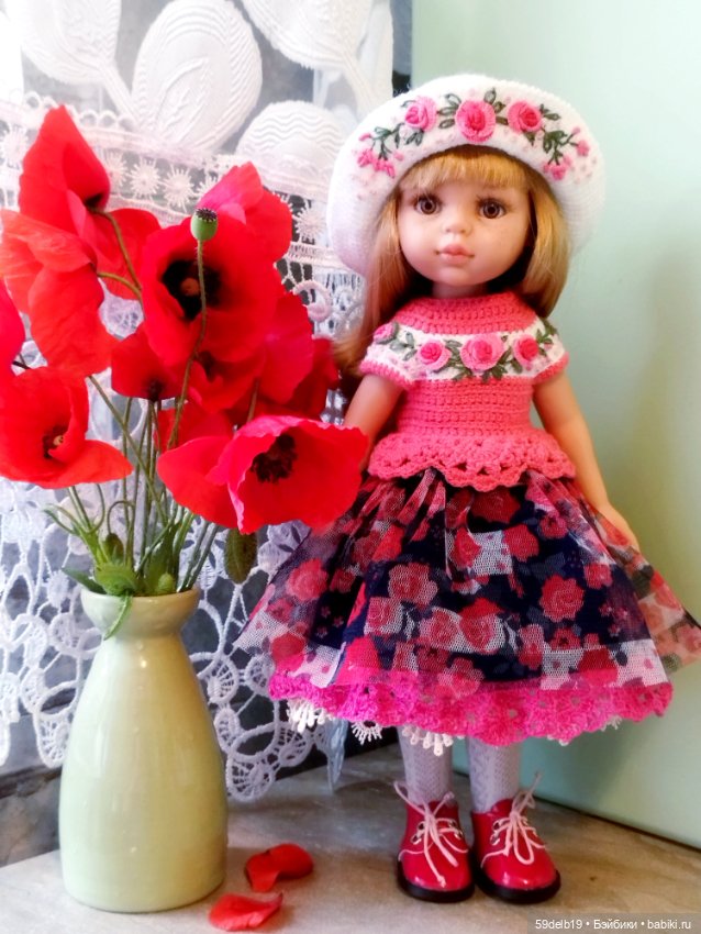 Фотосессия с маками — Одежда и обувь для кукол своими руками: фото (фото 9)