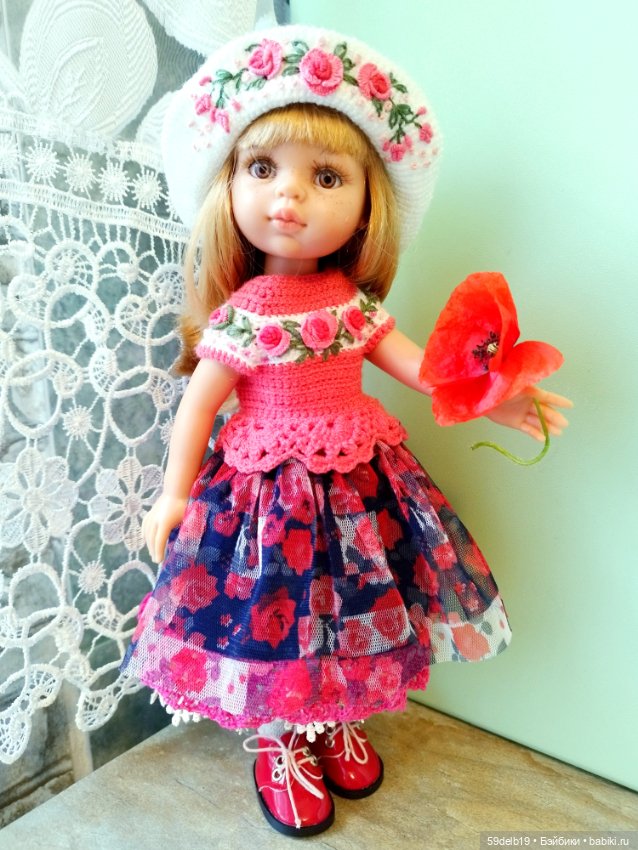 Фотосессия с маками — Одежда и обувь для кукол своими руками: фото (фото 5)