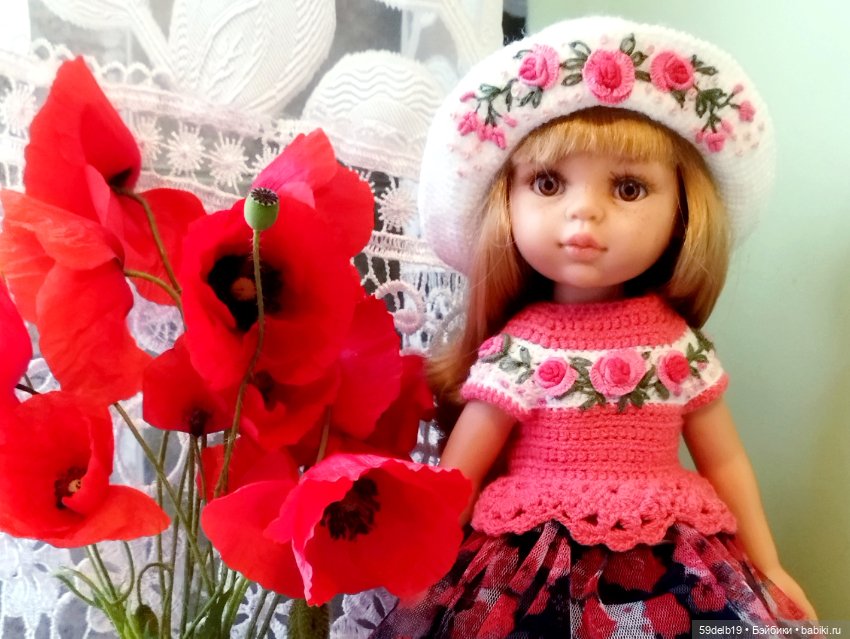 Фотосессия с маками — Одежда и обувь для кукол своими руками: фото (фото 10)
