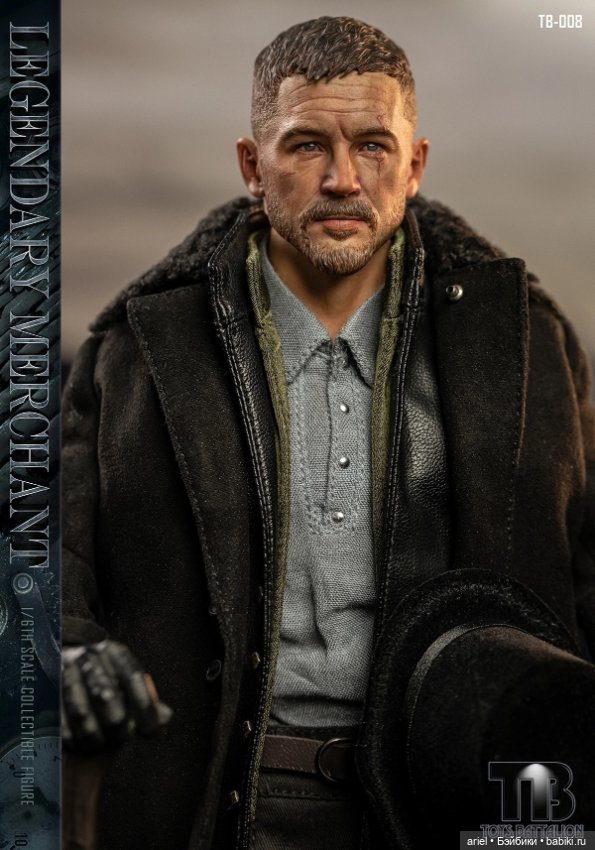 Toys Battalion анонсировали фигурку Джеймса Кезайя Делейни по мотивам сериала «Табу»