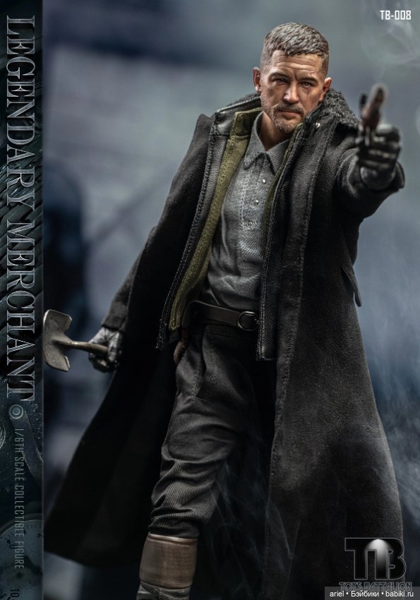 Toys Battalion анонсировали фигурку Джеймса Кезайя Делейни по мотивам сериала «Табу» (фото 7)