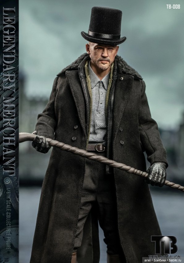 Toys Battalion анонсировали фигурку Джеймса Кезайя Делейни по мотивам сериала «Табу» (фото 2)