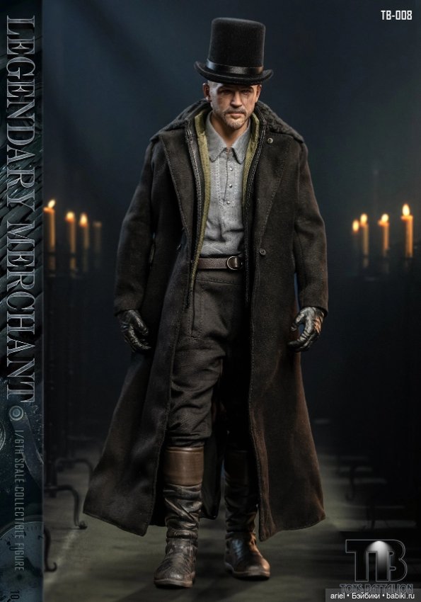 Toys Battalion анонсировали фигурку Джеймса Кезайя Делейни по мотивам сериала «Табу» (фото 8)