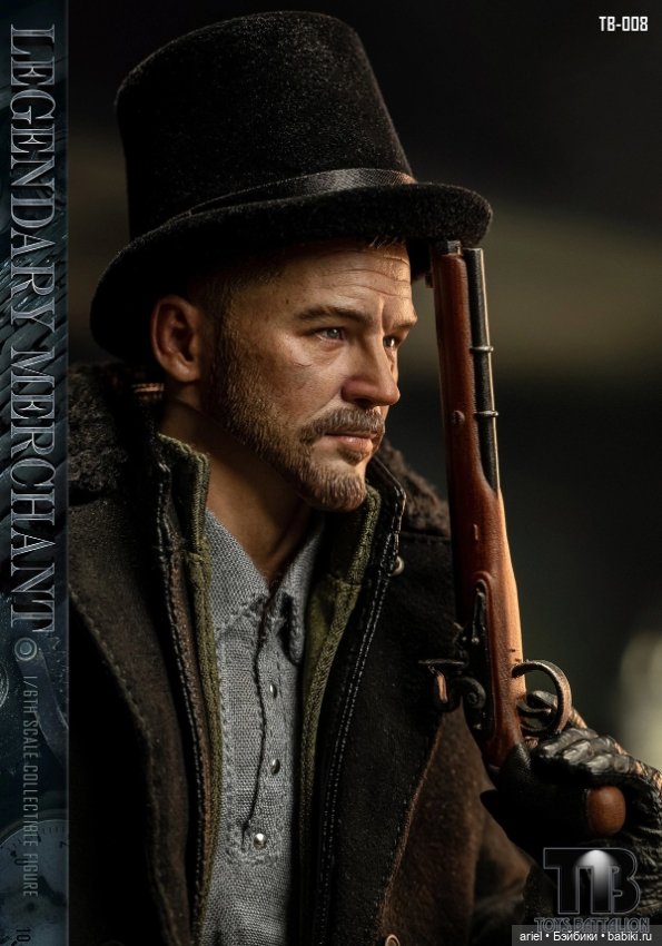 Toys Battalion анонсировали фигурку Джеймса Кезайя Делейни по мотивам сериала «Табу» (фото 3)