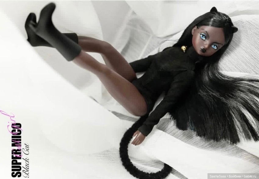Китайская авторская кукла SuperMico Mico, серия Cat Girl