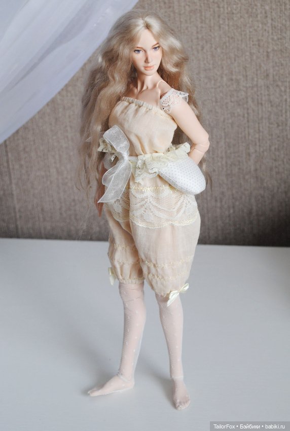 Исторический образ для куклы Дарии от Анатолия Жукова (tokadolls). Часть 1. Нижнее белье (фото 8)