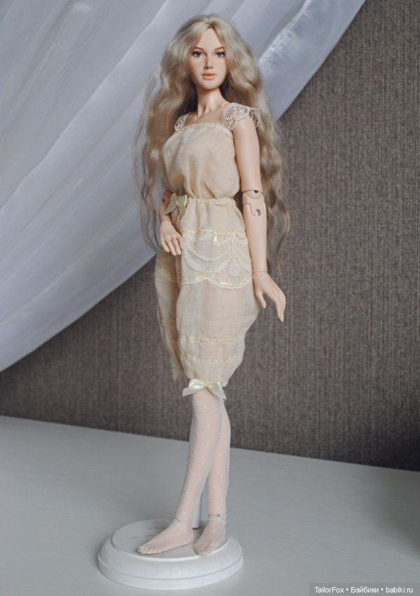 Исторический образ для куклы Дарии от Анатолия Жукова (tokadolls). Часть 1. Нижнее белье (фото 5)