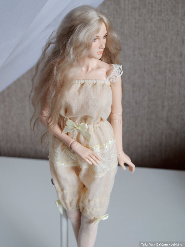 Исторический образ для куклы Дарии от Анатолия Жукова (tokadolls). Часть 1. Нижнее белье (фото 3)