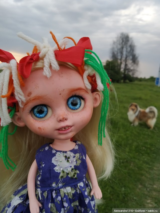 Пошли мы погулять с Марусей вечерком☁️ (фото 4)