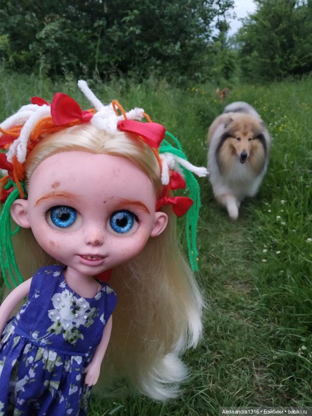 Пошли мы погулять с Марусей вечерком☁️ (фото 9)