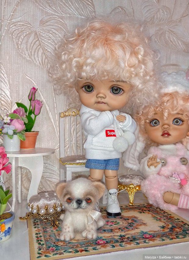 Новый друг — Валяные игрушки из шерсти: сухое валяние (фото 4)