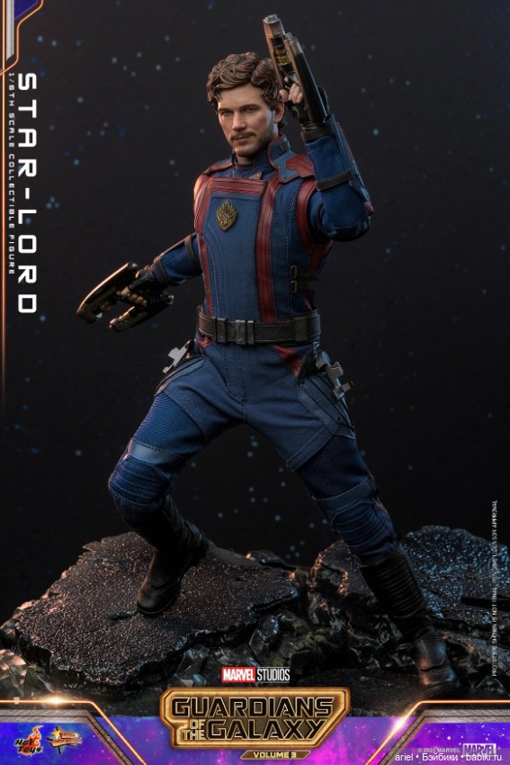 Hot Toys анонсировали фигурку Звёздного Лорда по мотивам фильма «Стражи Галактики. Часть 3» (фото 4)