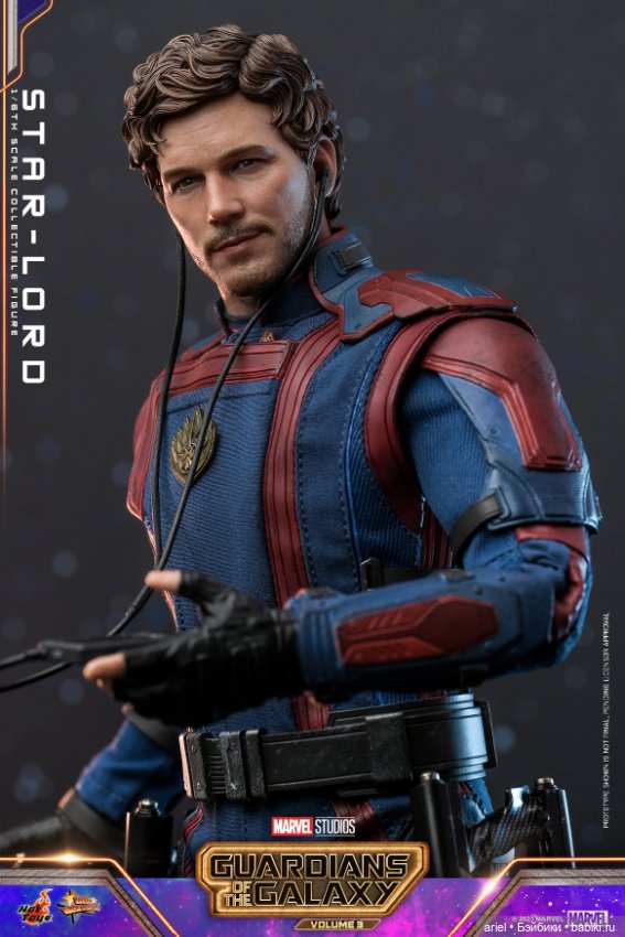 Hot Toys анонсировали фигурку Звёздного Лорда по мотивам фильма «Стражи Галактики. Часть 3»