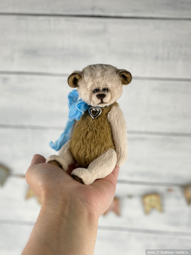 Тедди мишка Марк — Авторские мишки Тедди и друзья: фото (фото 3)