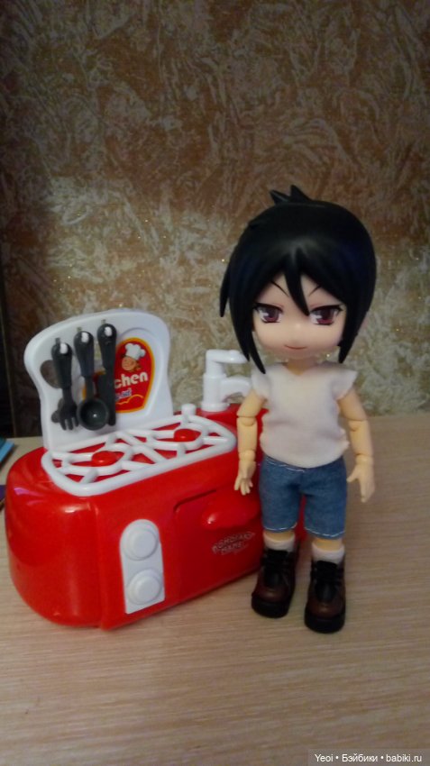 Плита и аксессуары мини для кукол от ABtoys. Помогаю маме