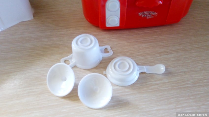 Плита и аксессуары мини для кукол от ABtoys. Помогаю маме